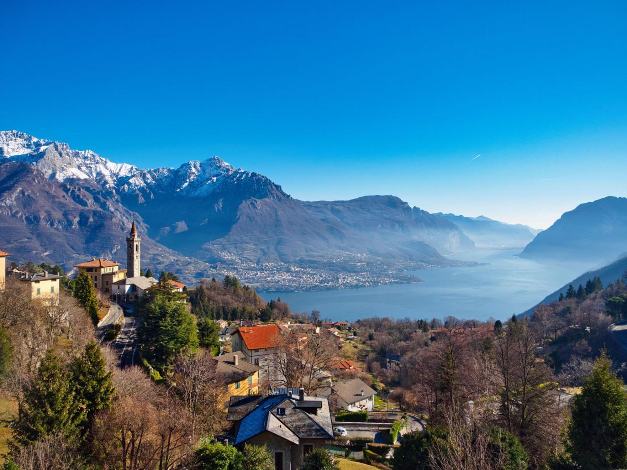 Panoramic Lakeview House Bellagio Civenna Екстер'єр фото